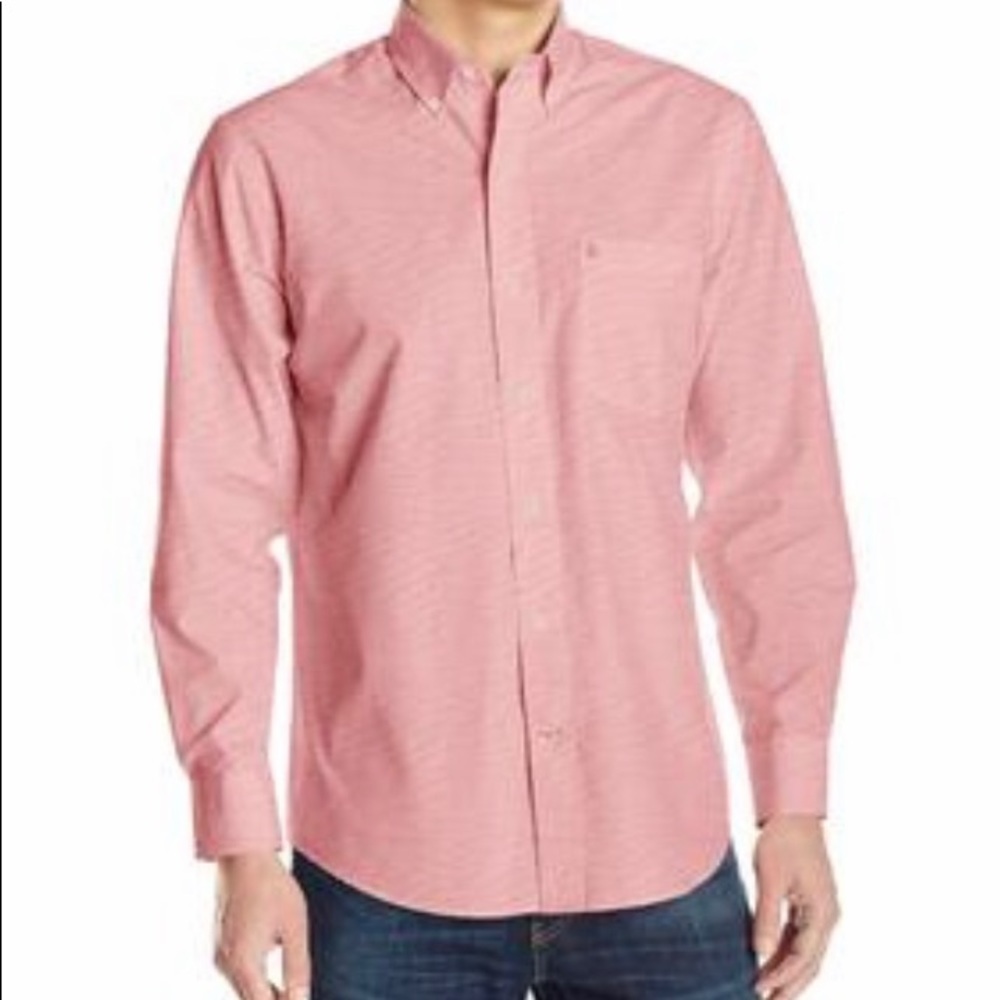 IZOD Rapture Rose Mens Woven Button Down Shirt